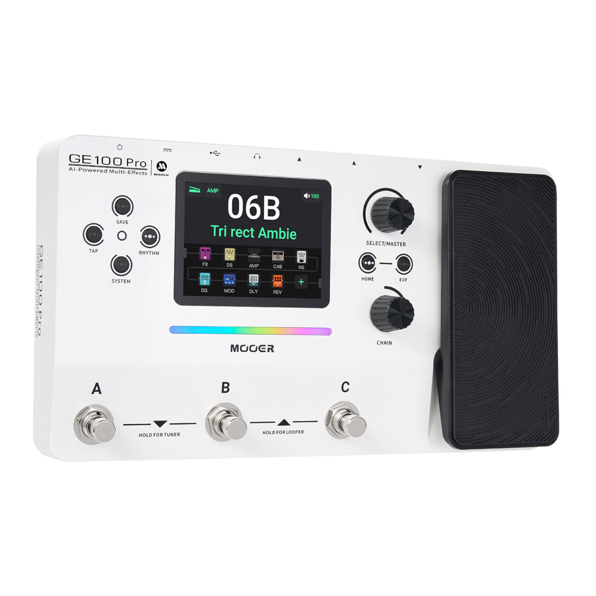 GE 100 Pro Guitar Multi FX Processor
